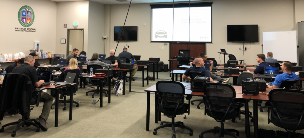 A training at the Pikes Peak Regional Emergency Management Office