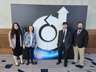 Faculty and students at the International AIAA SciTech Conference