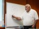 Araujo explaining his research