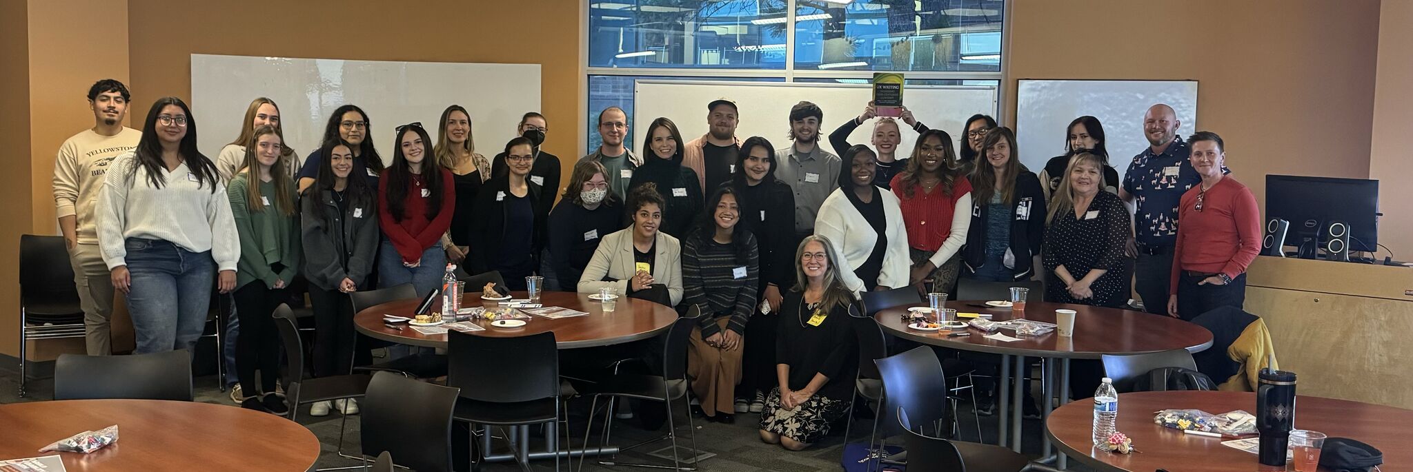 TCID students and faculty with Pond & Company employees