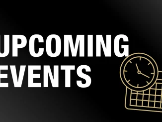 Upcoming events